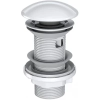 Донный клапан для раковины Santek 1WH501800 с переливом, белый