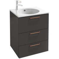 Тумба серый антрацит 60 см Jacob Delafon Odeon Rive Gauche EB2530-R7-N14