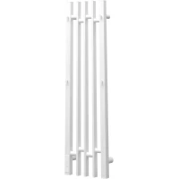 Полотенцесушитель электрический Point Фрея П2 PN20738W 800x210, диммер левый, белый матовый