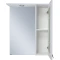 Зеркальный шкаф Misty Урал Э-Ура-04050-021П 50x72 см R, с подсветкой, выключателем, белый глянец - 2