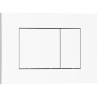 Кнопка смыва Iberica Blanca Esti-S IB.B085.001.000 для инсталляции, белый глянец