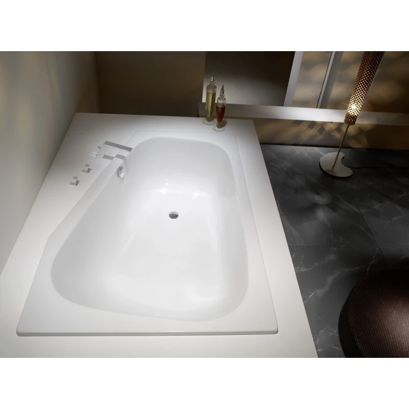 Стальная ванна 180x120 см L Kaldewei Plaza Duo 192 с покрытием Anti-Slip и Easy-Clean