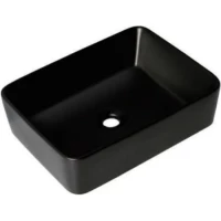 Раковина-чаша Gappo GT403-8 48x37 см, накладная, черный