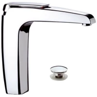 Смеситель для раковины Remer Atmos A10L с донным клапаном, хром
