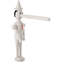 Смеситель для кухни Emmevi Pinocchio 1887/BC белый