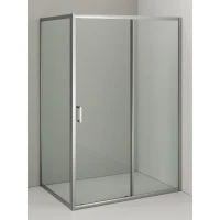Душевой уголок Orange E23-13090TCR 130x88,5 см, профиль хром, стекло прозрачное