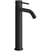 Смеситель для раковины Gessi Gessi316 54009#299 без донного клапана, черный матовый