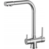 Смеситель для кухни Zorg ZR 348 YF с подключением к фильтру, хром