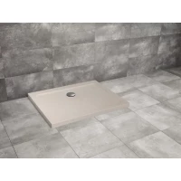 Душевой поддон Radaway Doros D Stone Cashmere SDRD1080-01-84S 100x80 см, акриловый, прямоугольный, кашемир