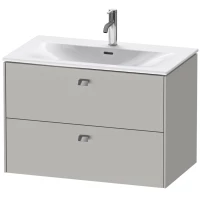 Тумба бетонно-серый матовый 82 см Duravit Brioso BR431201007