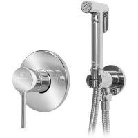 Гигиенический душ Grocenberg GB1003CR со смесителем, хром