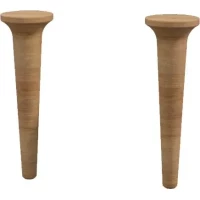 Комплект ножек для тумбы и пенала Cezares Idra 40439 29 см, Rovere Tabacco