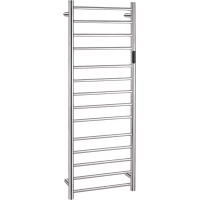 Полотенцесушитель электрический Bemeta Laderra 704151051 1320x450, диммер правый, хром