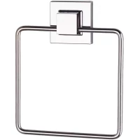 Полотенцедержатель кольцо Tekno-tel EF234 самоклеящийся, хром