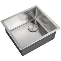 Кухонная мойка Zorg LUX 4844 48x44 см, нержавеющая сталь