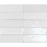 Настенная плитка DNA Tiles Safi White 5.2x16