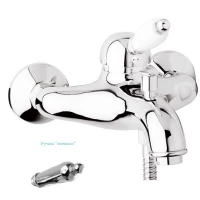 Смеситель для ванны хром, ручка металл Cezares Elite ELITE-VM-01-M