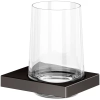 Стакан для зубных щеток KEUCO Edition 11 11150359000 настенный, черный титан матовый