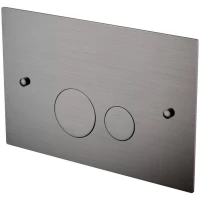 Кнопка смыва Boheme 648-GM для инсталляции, графит матовый