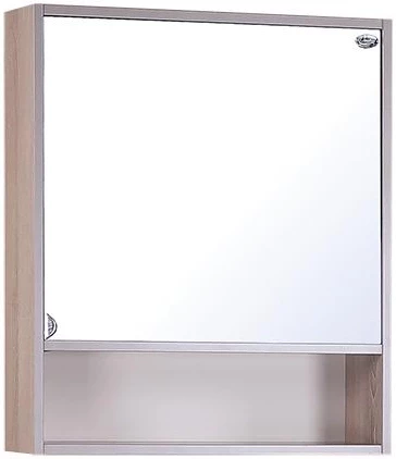 Зеркальный шкаф 60x68 см ясень таормина R Onika Натали 206061