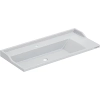 Раковина Санта Сириус Sirius100 99,5x45 см, накладная, белый