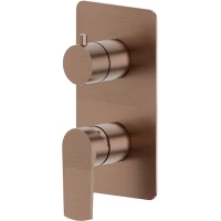 Смеситель для ванны Newform Haka 72073E.59.067 встраиваемый, медь матовая