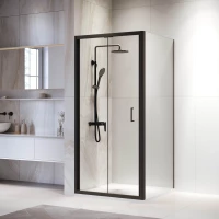 Душевой уголок 90x90 см RGW PA-132B (PA-21B+Z-050-5B) Passage 060813299-14 прозрачное