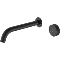 Смеситель для раковины Boheme Tech 158/2-B встраиваемый, черный матовый