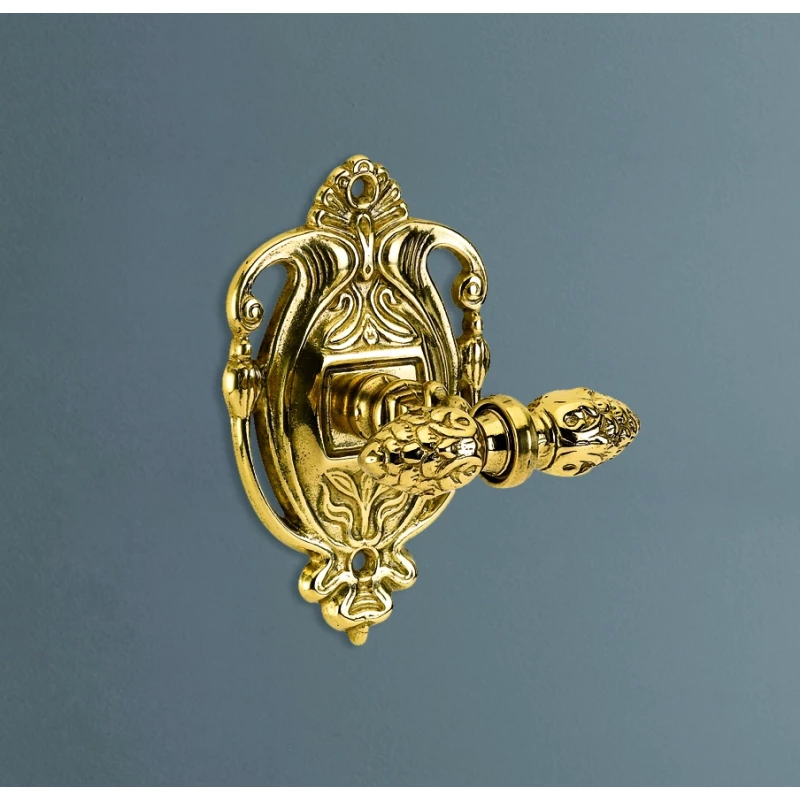 Крючок Art&Max Impero AM-1699-Do-Ant двойной, для ванны, античное золото