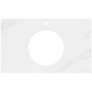 Изображение товара столешница 79,6 см белый матовый для накладных раковин kerama marazzi plaza modern монте тиберио pl5.sg507120r\80
