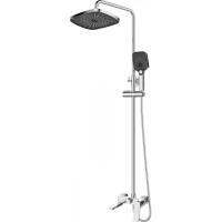 Душевая система Esbano Gemini ESDSGEMI-DSXR 304x204 мм, со смесителем, хром