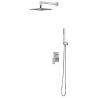 Душевой комплект 250 мм Omnires Fresh SYSFR17CR