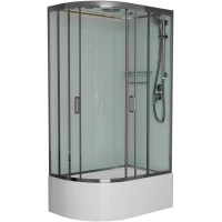 Душевая кабина 120x80x220 см Frank F412/2R Brilliant 189009 прозрачное