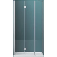 Душевая дверь 145 см BelBagno Albano ALBANO-BS-13-80+70-C-Cr прозрачное