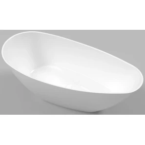 Изображение товара ванна из литьевого мрамора 150x70 см whitecross spinel a 0209.150070.100