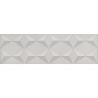 Бордюр Kerama Marazzi Корредо серый светлый матовый 25x7,7