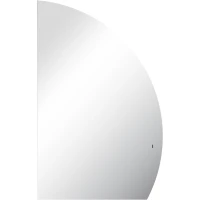 Зеркало Abber Teil AG6504SR 68,6x109,7 см R, с LED-подсветкой, сенсорным выключателем, диммером
