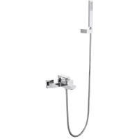 Смеситель для ванны Aquatek Либра AQ1649CR с душевым гарнитуром, хром