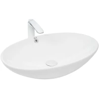 Раковина-чаша WeltWasser Elbach 3077 10000004564 62,5x41,5 см, накладная, белый