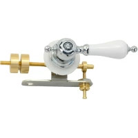 Ручка слива в сборе Migliore 32087 хром/белый