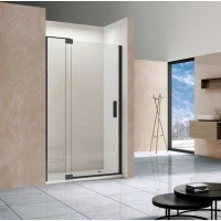 Душевая дверь 101,2-110 см Vincea Extra VDP-1E1011CLB прозрачное