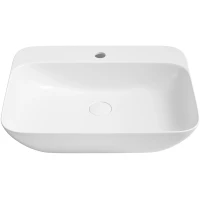 Раковина-чаша Lavinia Boho Bathroom Sink 33311113 55x43 см, накладная, подвесная, белый