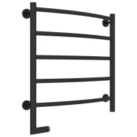 Полотенцесушитель электрический 600x600 темный титан муар МЭМ левый Сунержа Галант 2.0 15-5200-6060