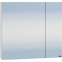 Зеркальный шкаф Санта Аврора 700334 70x65 см L/R, белый глянец
