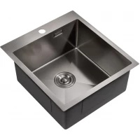Кухонная мойка Milacio Denia 46 вороненая сталь MC.77479