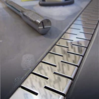 Душевой трап (лоток) Paini Medium CH650M 65 см, с решеткой, перфорированный, хром