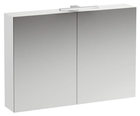 Зеркальный шкаф 100x70 см белый глянец Laufen Base 4.0285.2.110.261.1 shower base tray smc white 100x70 cm