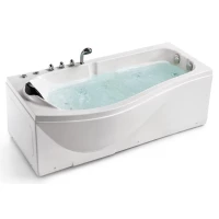 Акриловая гидромассажная ванна 172x85 см SSWW A104R