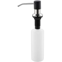 Дозатор для жидкого мыла Emar ЕД-401D.8 350 мл, встраиваемый, для кухни, морион 