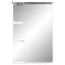Зеркальный шкаф 45x70 см белый глянец/белый матовый R Stella Polar Нелея SP-00000223 - 3
